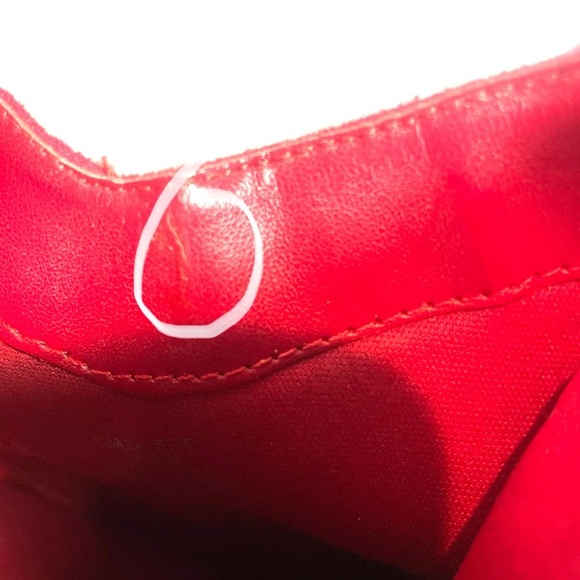 East 5th Red Ankle Booties with Heel, Side Zipper Closure, and Red Bow Size 11M - Picture 14 of 14